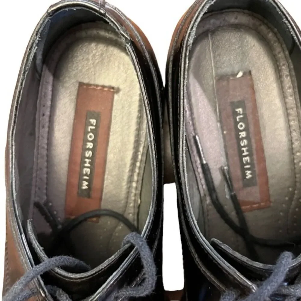 Florsheim Men's Oxford Black Laced Size 8.5‎